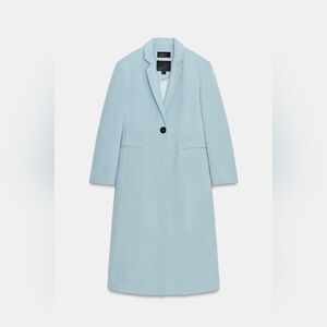 NWT ZARA FITTED WOOL BLEND COAT ZW‎ COLLECTION SZ M